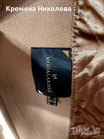 Зимно палто с естествена яка, снимка 6 - Якета - 52336489