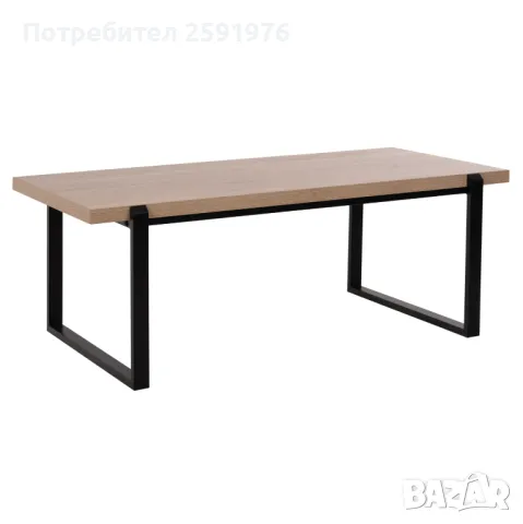 Холна маса HM9585, Метална основа, MDF плот Сонома, снимка 1