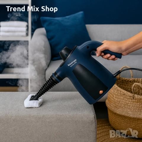 Парочистачка Taurus Rapidissimo Clean Pro -1050W, 3.5 bar, 9 аксесоара, снимка 2 - Парочистачки и Водоструйки - 51697077