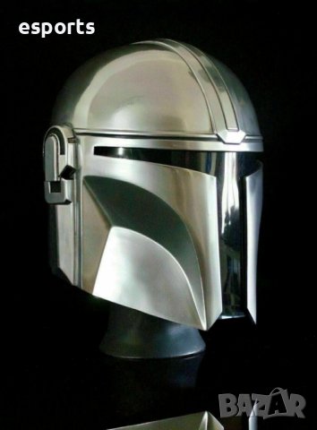 Шлем от Star Wars The Mandalorian междузвездни войни - adult size (възрастни) bounty hunter helmet, снимка 9 - Колекции - 40664704