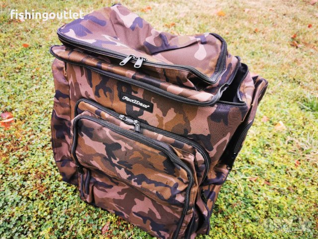 Водонопромукаема раница с 6 външни джоба FORMAX BACKPACK CAMO MEGA, снимка 7 - Такъми - 42907740