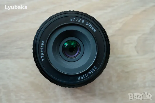 Обектив TTartisan AF 27mm f/2.8 APS-C за Sony E
