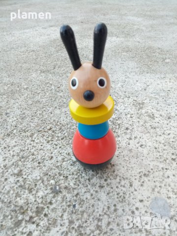 Стари дървени кукли играчки, снимка 1