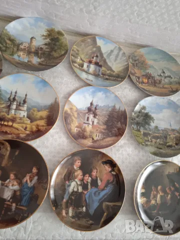 Немски колекционерски порцеланови чинии, снимка 7 - Картини - 47410897