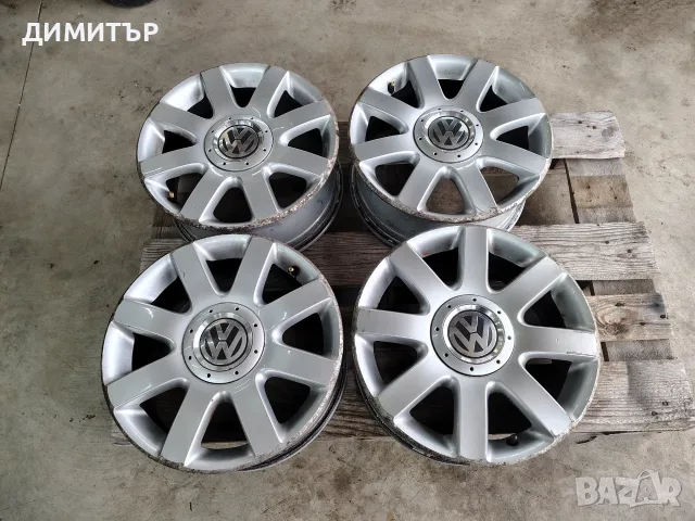 4бр.Алуминиеви джанти 16ки за VW 5x112 6.5j et50 центр.отвор 57.1