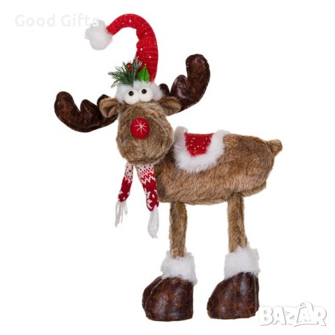 Коледно еленче, 65см, Червено седло