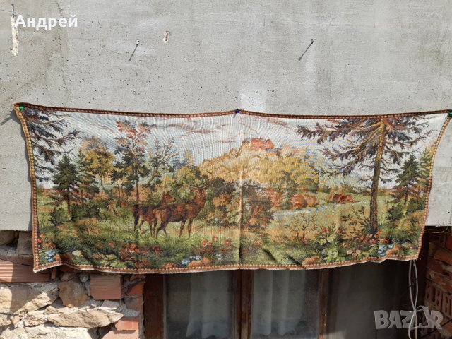 Старинен ковьор,покривка за стена #173, снимка 2 - Антикварни и старинни предмети - 37750716