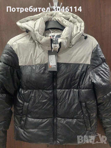 дамско кожено зимно яке, снимка 2 - Якета - 52927131