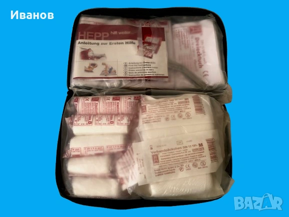 Оригинална аптечка на Mercedes-Benz - модел A 169 860 01 50, произведена от компанията Hans Hepp. , снимка 3 - Аксесоари и консумативи - 53992153