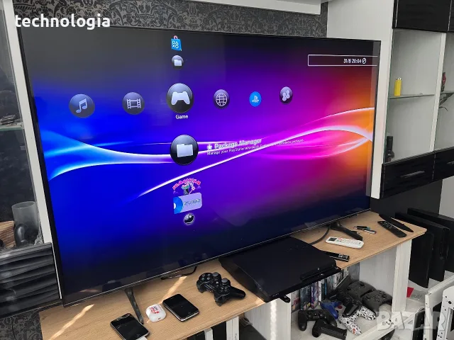 Хакнат PlayStation 3 Slim 320GB , снимка 6 - PlayStation конзоли - 55920046