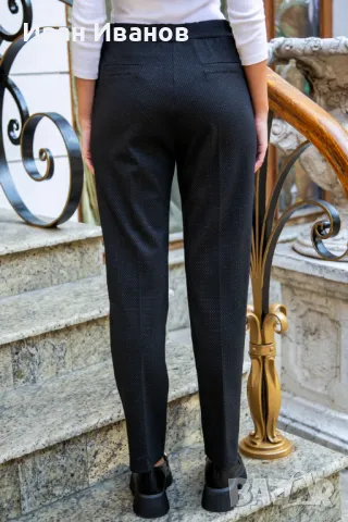 Дамски панталон на малки точки 9646, снимка 6 - Панталони - 47701207