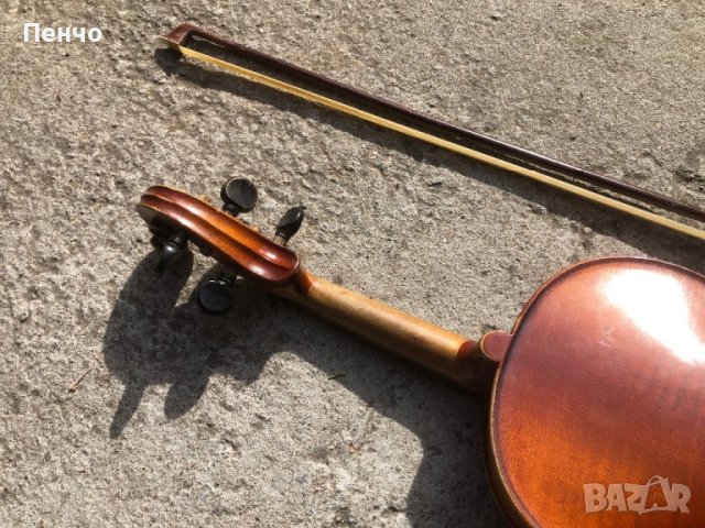 стара цигулка, снимка 7 - Антикварни и старинни предмети - 44176034