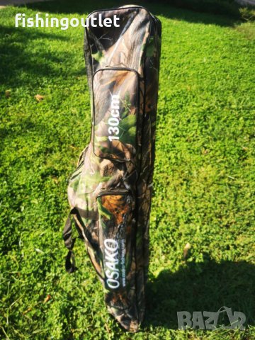  Калъф троен за 6 въдици с макари 100 ,130 , 150 и 160 см , снимка 3 - Такъми - 30887215