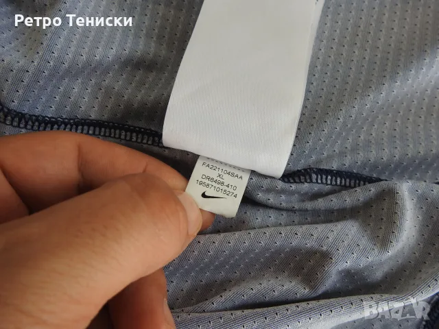 Тениска Nike — Мъже размер XL Синьо, снимка 5 - Тениски - 56319443