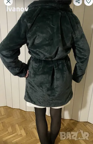 Дамско пухкаво палто, снимка 8 - Палта, манта - 55710232