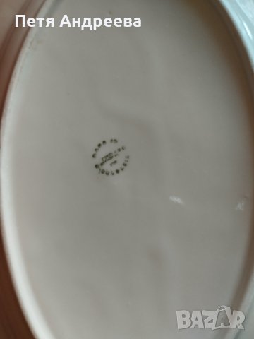 Елипсовидно порцеланово плато, снимка 3 - Прибори за хранене, готвене и сервиране - 40865827