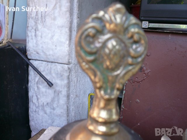 нощна лампа от соца бронзова
