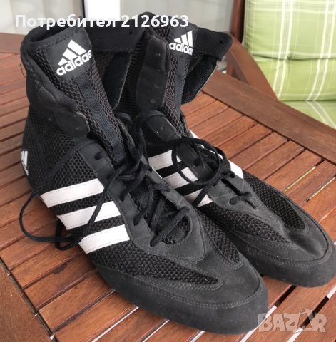 Продава боксьорски обувки #48 adidas. 120 лв., снимка 2 - Бокс - 37321378