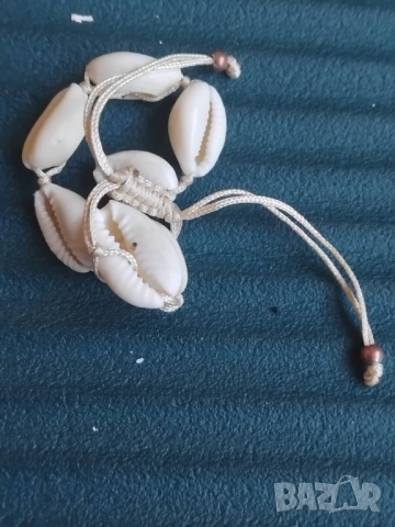 Морска гривна арт черупки, снимка 2 - Гривни - 52407386