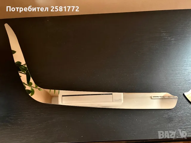 Хром лайсни за броня Мерцедес 124 Е500, снимка 3 - Части - 56093861