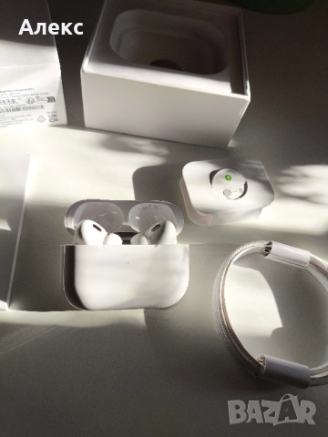 Нови AirPods Pro 2 [+ПОДАРЪК КЕЙС], снимка 2 - Bluetooth слушалки - 52537811