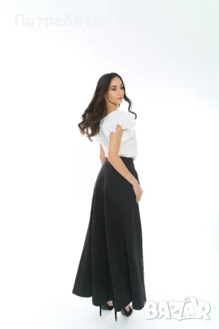 Дамски Топ Zelinda - Бял, снимка 4 - Корсети, бюстиета, топове - 49723984