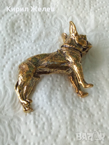 Бронзова фигурка на френски булдог 45010