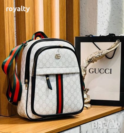 Gucci Дамска Кожена Раница 