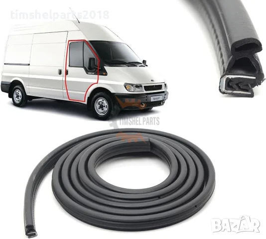 Уплътнение предна врата за Ford Transit 2000-2006 год. - Пасажерска страна