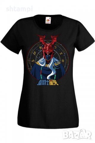 Дамска тениска _Saint Seiya Knights of the Zodiac Pope Ares,Анимация,игра,Празник,Повод., снимка 2 - Тениски - 38074420