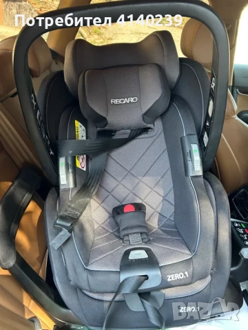 Детско столче RECARO 2в1 от 0мес., снимка 3 - Столчета за кола и колело - 52345794
