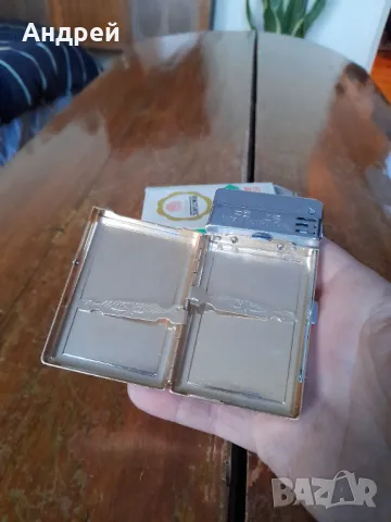 Стара табакера ,запалка Sunflower #2, снимка 5 - Други ценни предмети - 48619982