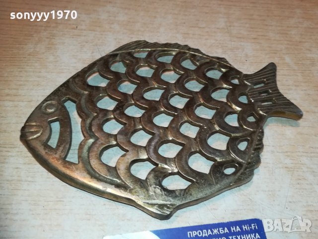 риба-taiwan-мед/месинг-внос france 1810201138, снимка 3 - Колекции - 30460305