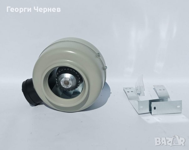 Канален вентилатор ф160 метален, снимка 8 - Вентилатори - 34722938