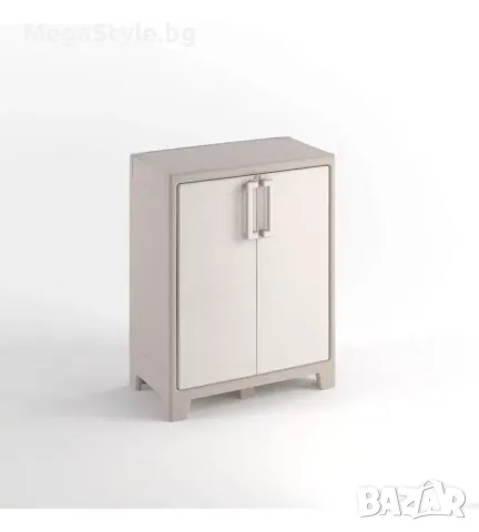 Нисък гардероб Keter "Gulliver"  80x44x100 см затераса,веранда,градина, снимка 2 - Гардероби - 56090593