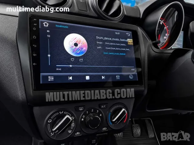 Suzuki Swift 2017-2023 Мултимедия Навигация Android, снимка 3 - Аксесоари и консумативи - 51759209
