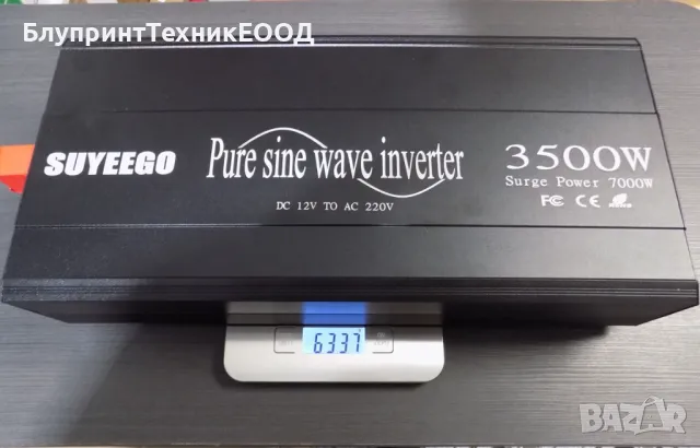 Инвертори Suyeego 3500W чиста синусоида с дистанционно управление, снимка 7 - Друга електроника - 49073392