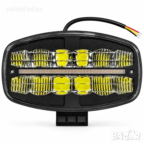 Халоген с овална форма, 39W, 1бр LED