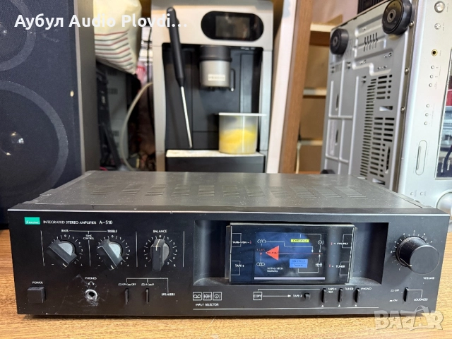 Усилвател SANSUİ A-510, снимка 2 - Ресийвъри, усилватели, смесителни пултове - 52556980