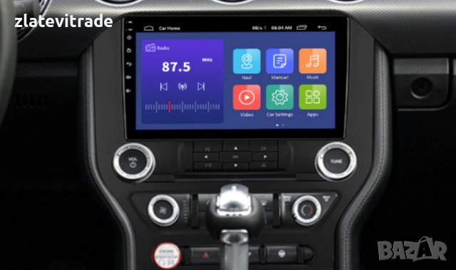 FORD MUSTANG 2015-2018 АНДРОИД НАВИГАЦИЯ 9''' LOW PROFILE, 9401, снимка 2 - Навигация за кола - 36698833