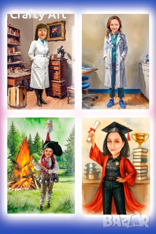 Дигитални карикатури и портрети, снимка 3 - Други услуги - 52528337