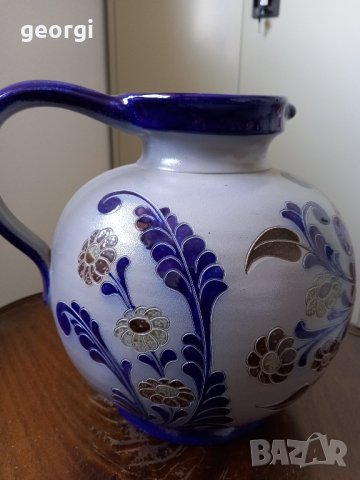Немска голяма керамична кана  13/1 , снимка 4 - Вази - 42292395