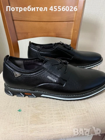 Обувки мъжки кожени 48номер, снимка 7 - Официални обувки - 51272240