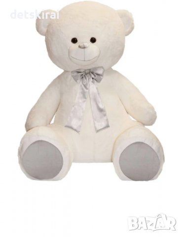 Огромен плюшен мечок - Мега бяло мече, снимка 2 - Плюшени играчки - 37917667