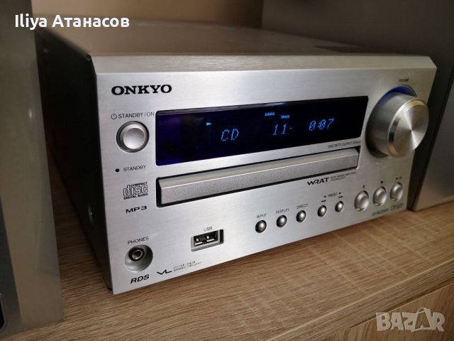 Onkyo CR 525 CD Mp3 USB tuner аудиосистема с 2 тонколони и дистанционно , снимка 10 - Аудиосистеми - 38043795