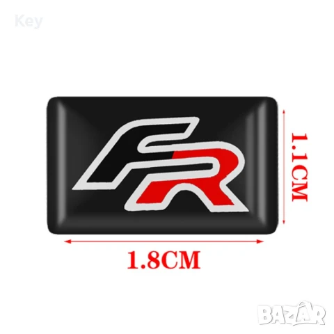 FR Емблеми Външни + за Волан SEAT Ibiza Leon Altea Toledo Bocanegra, снимка 12 - Аксесоари и консумативи - 51180517