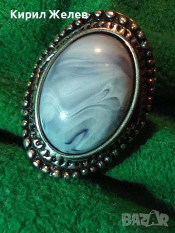 КРАСИВ ПОСРЕБРЕН ФЕШЪН АРТ ПРЪСТЕН с КАТАЛИН 55901, снимка 14 - Пръстени - 36393214