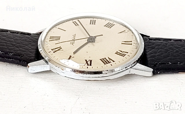 Мъжки часовниk Raketa с ръчно навиване , снимка 7 - Мъжки - 53177946