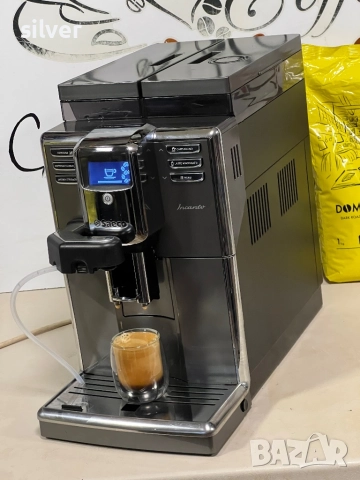 Кафемашина кафе автомат Saeco ıncanto с гаранция, снимка 2 - Кафемашини - 51686244