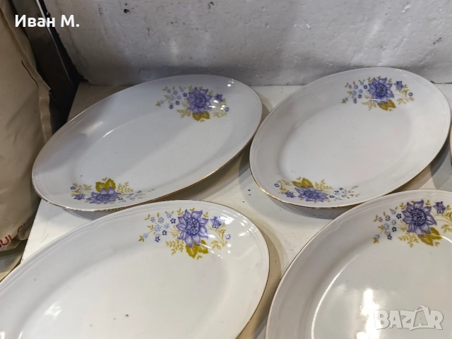 Чисто нов български порцеланов сервиз за риба, снимка 6 - Сервизи - 52144457